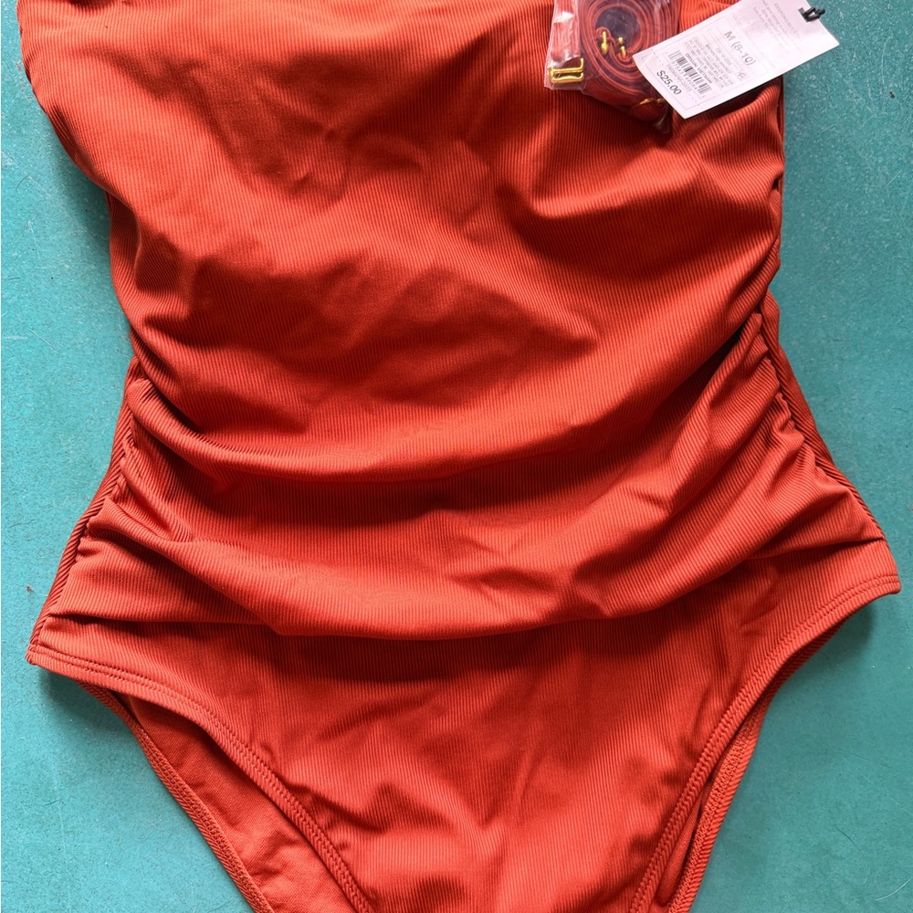 Rust Brown ONE-Piece Swimsuit